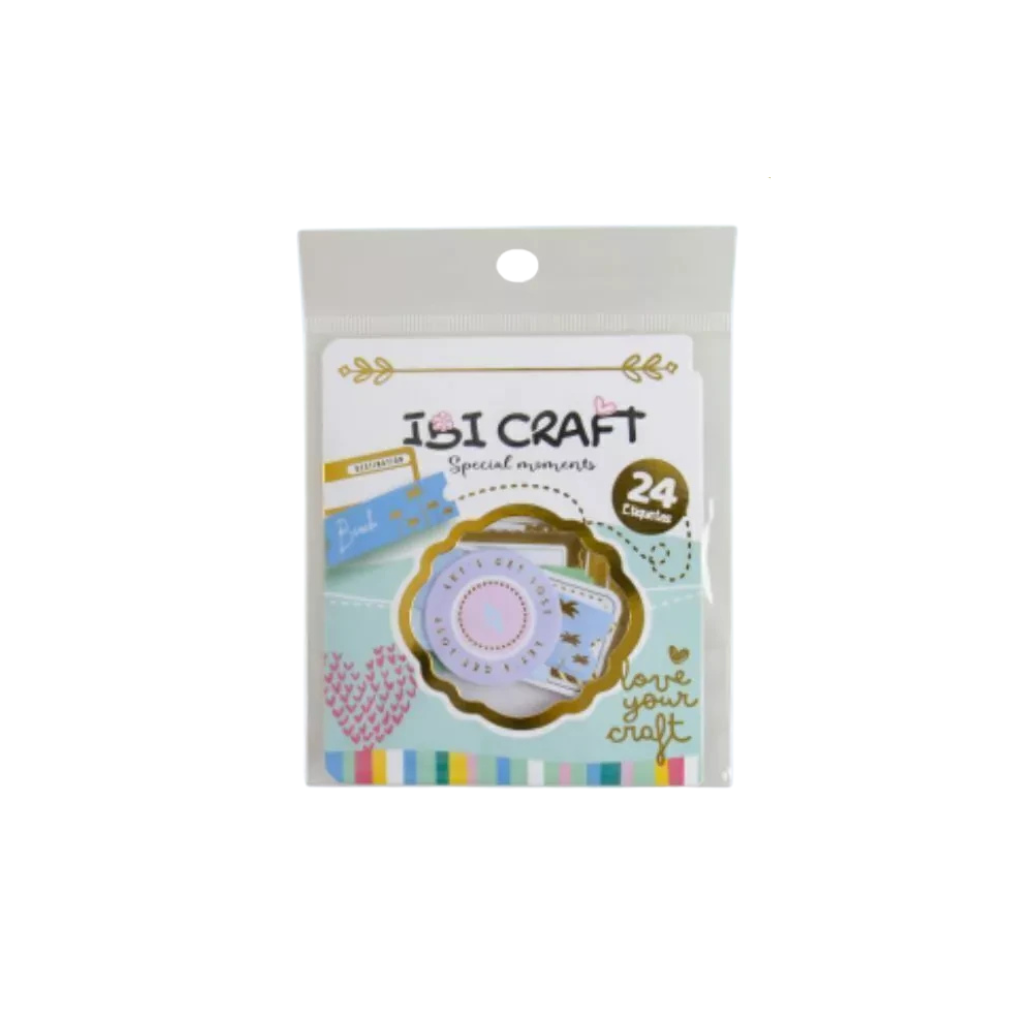 ETIQUETAS FOIL CRAFT X 24 065102 TRAVEL