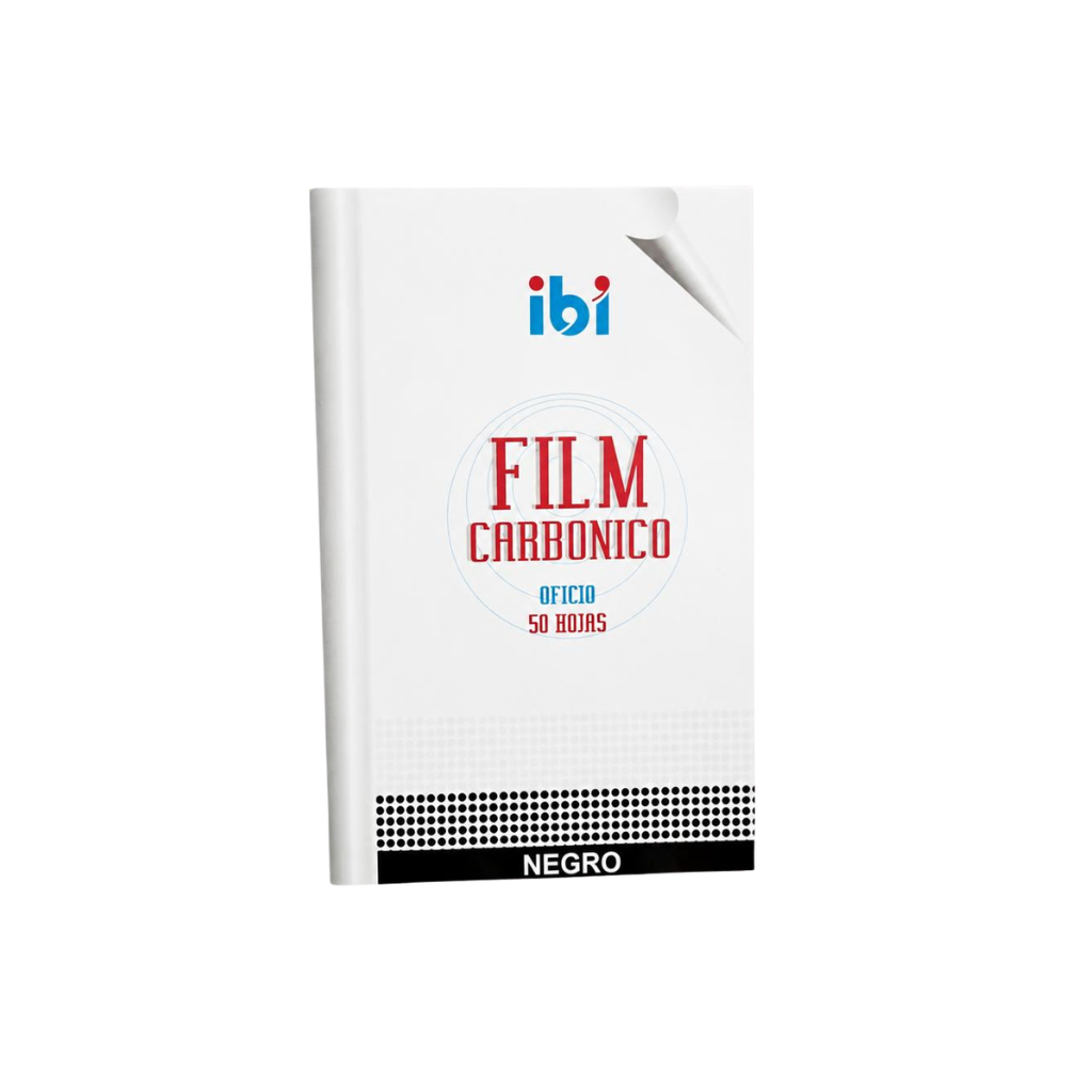 FILM CARBONICO OFICIO IBI NEGRO 645003 X 50