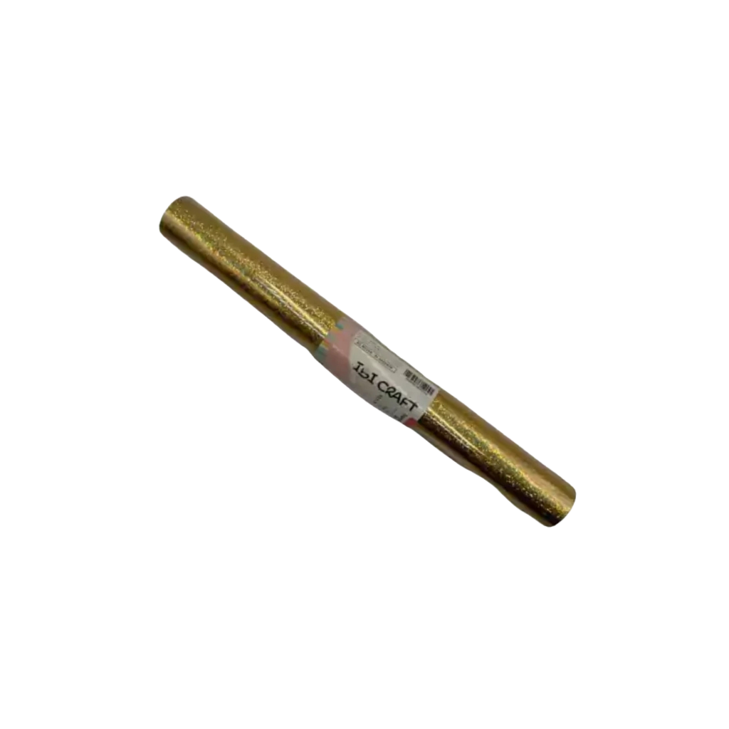 FOIL REACTIVO TONER 0.32 * 5 MTS GLITTER ORO 700421