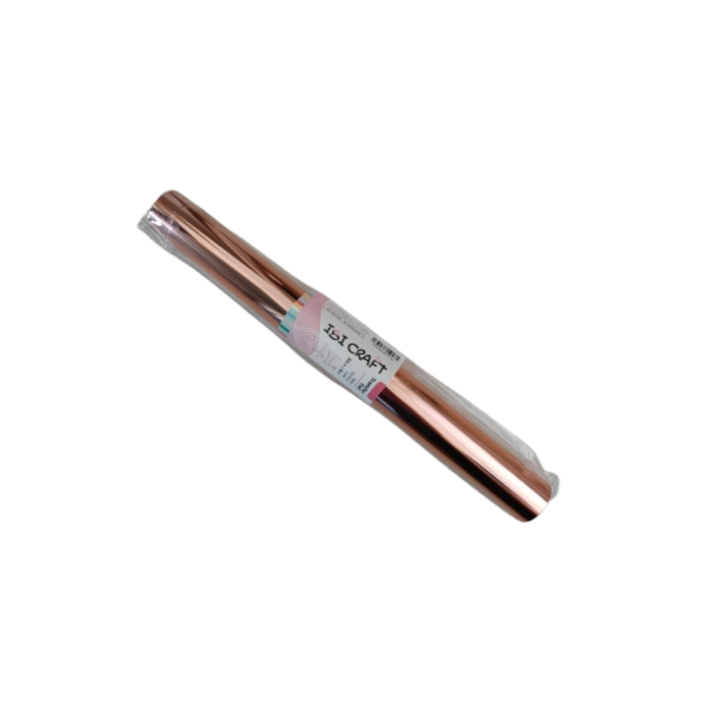 FOIL REACTIVO TONER 0.32 * 5 MTS ORO ROSA 700404