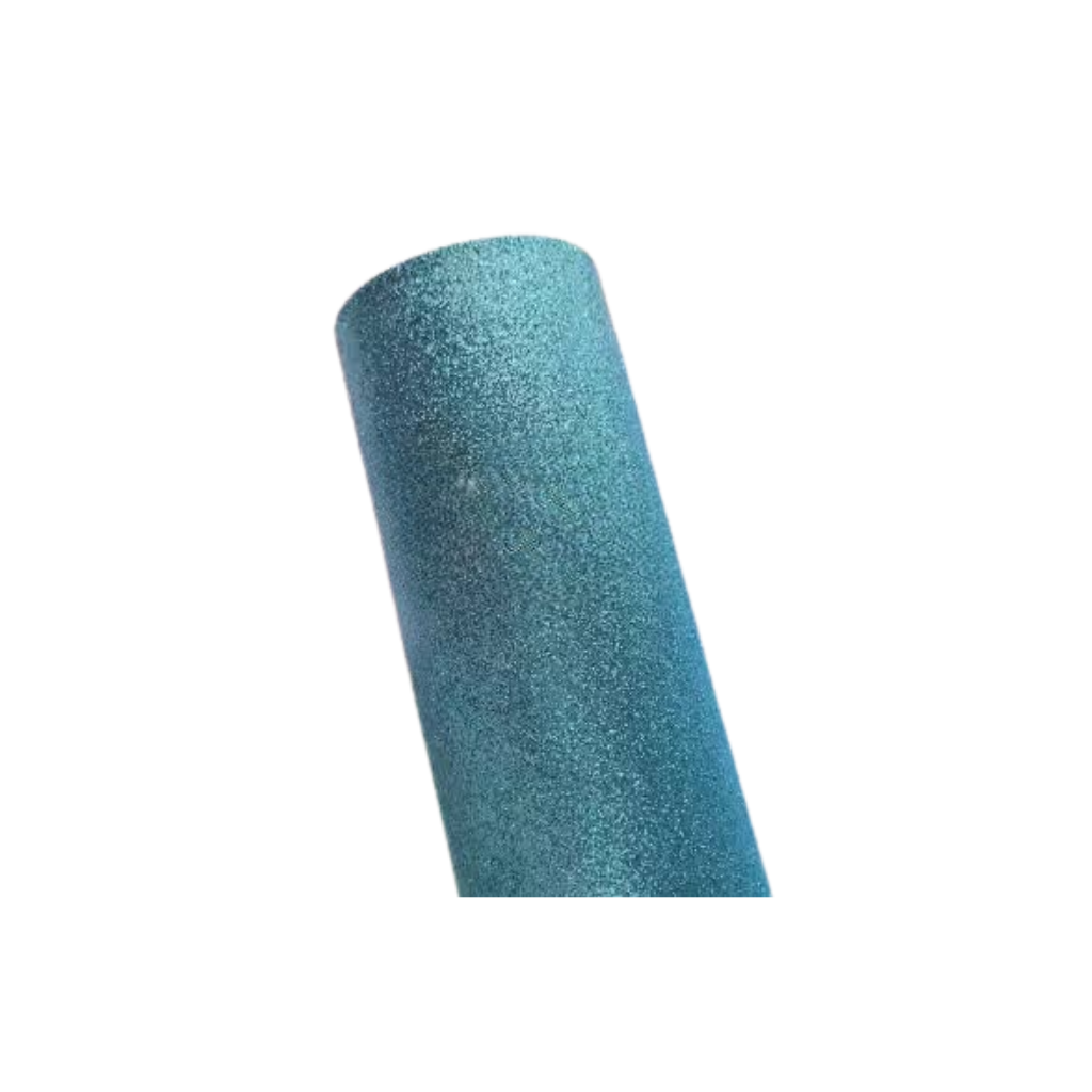 GOMA EVA GLITTER 40X60CMX1.7MM IRIDISCENTE CELESTE 250196 X 10