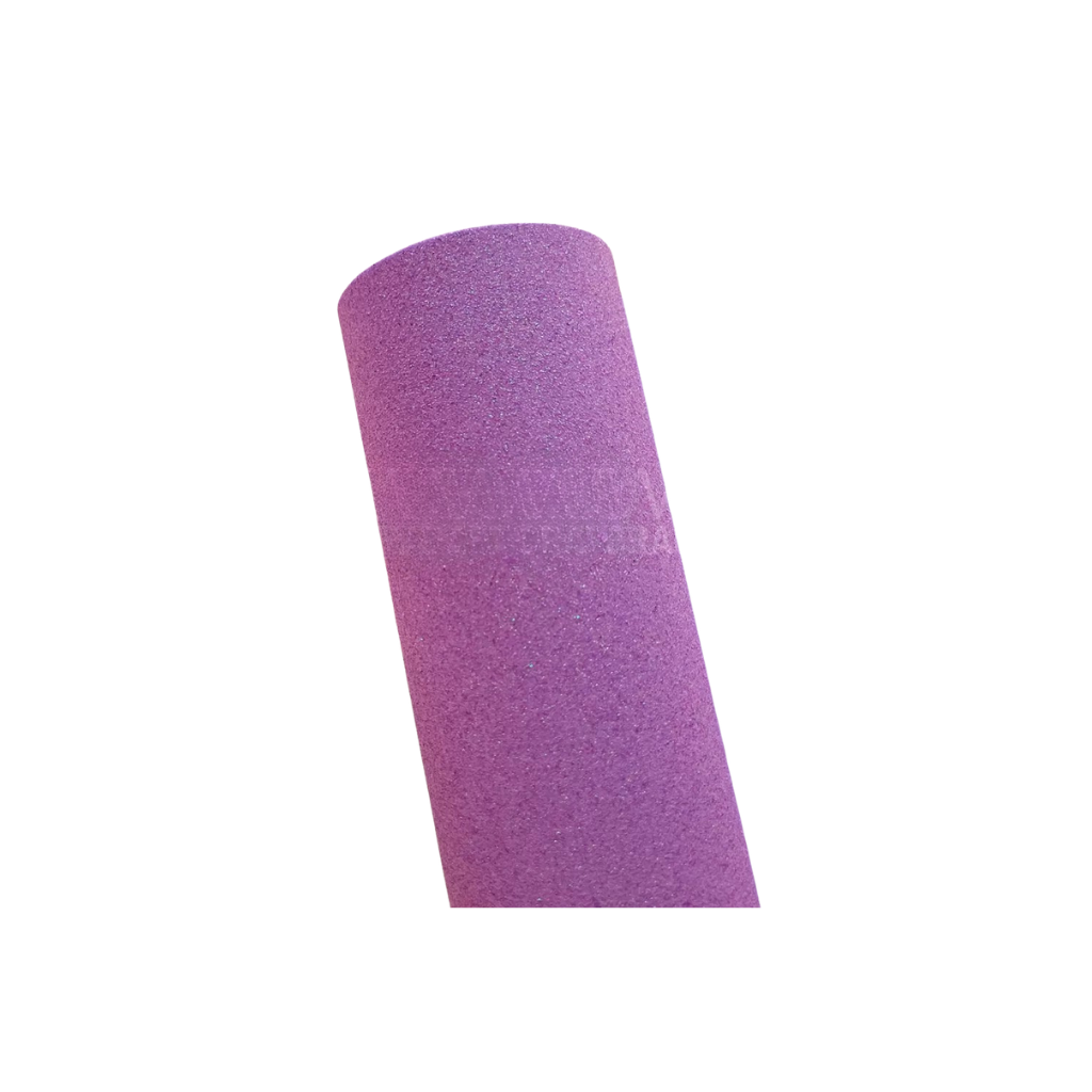 GOMA EVA GLITTER 40X60CMX1.7MM IRIDISCENTE LILA 250191 X 10