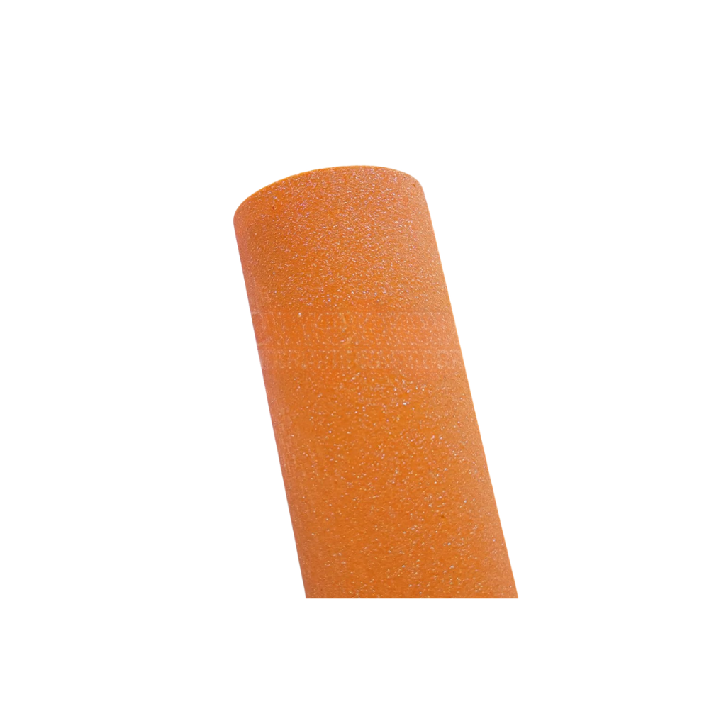 GOMA EVA GLITTER 40X60CMX1.7MM IRIDISCENTE NARANJA 250194 X 10