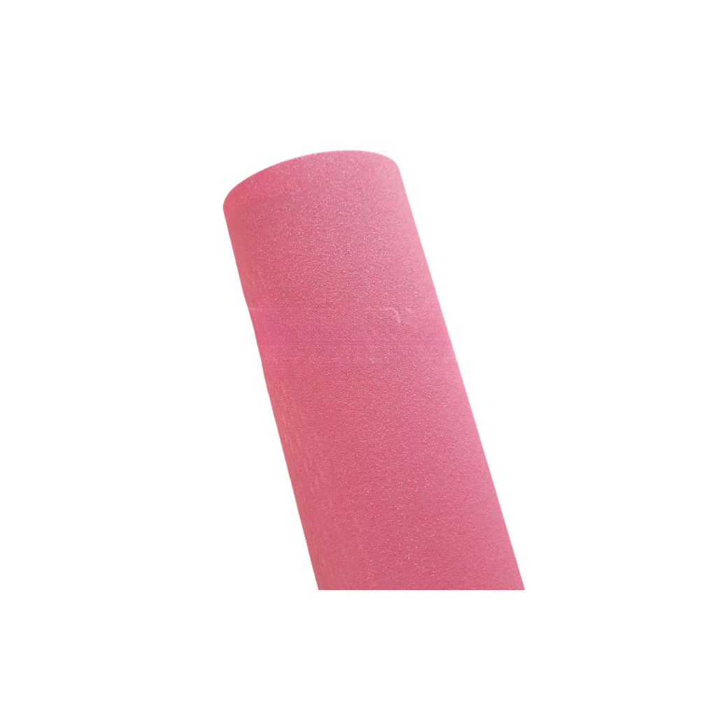 GOMA EVA GLITTER 40X60CMX1.7MM IRIDISCENTE ROSA PASTEL 250197 X 10