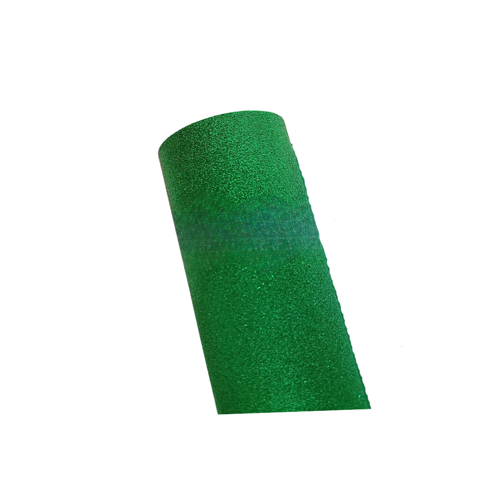 GOMA EVA GLITTER 40X60CMX1.7MM IRIDISCENTE VERDE 250192 X 10
