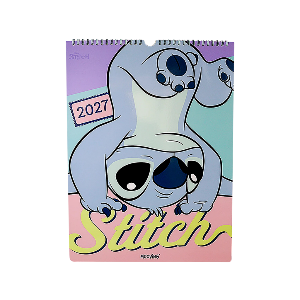  CALENDARIO MOOVING 2027 STITCH 30X40CM 1419244
