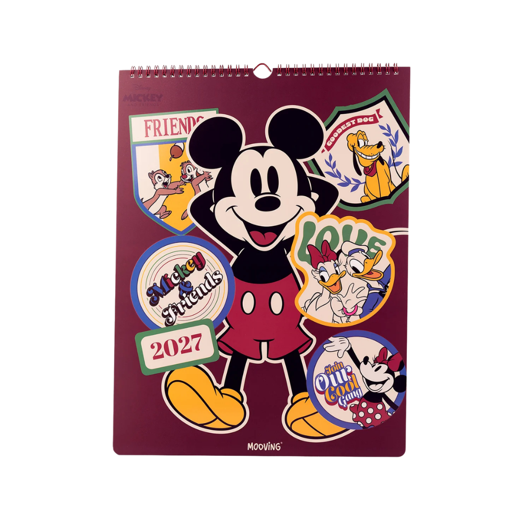 CALENDARIO MOOVING 2027 MICKEY & FRIENDS 30X40CM 1419253