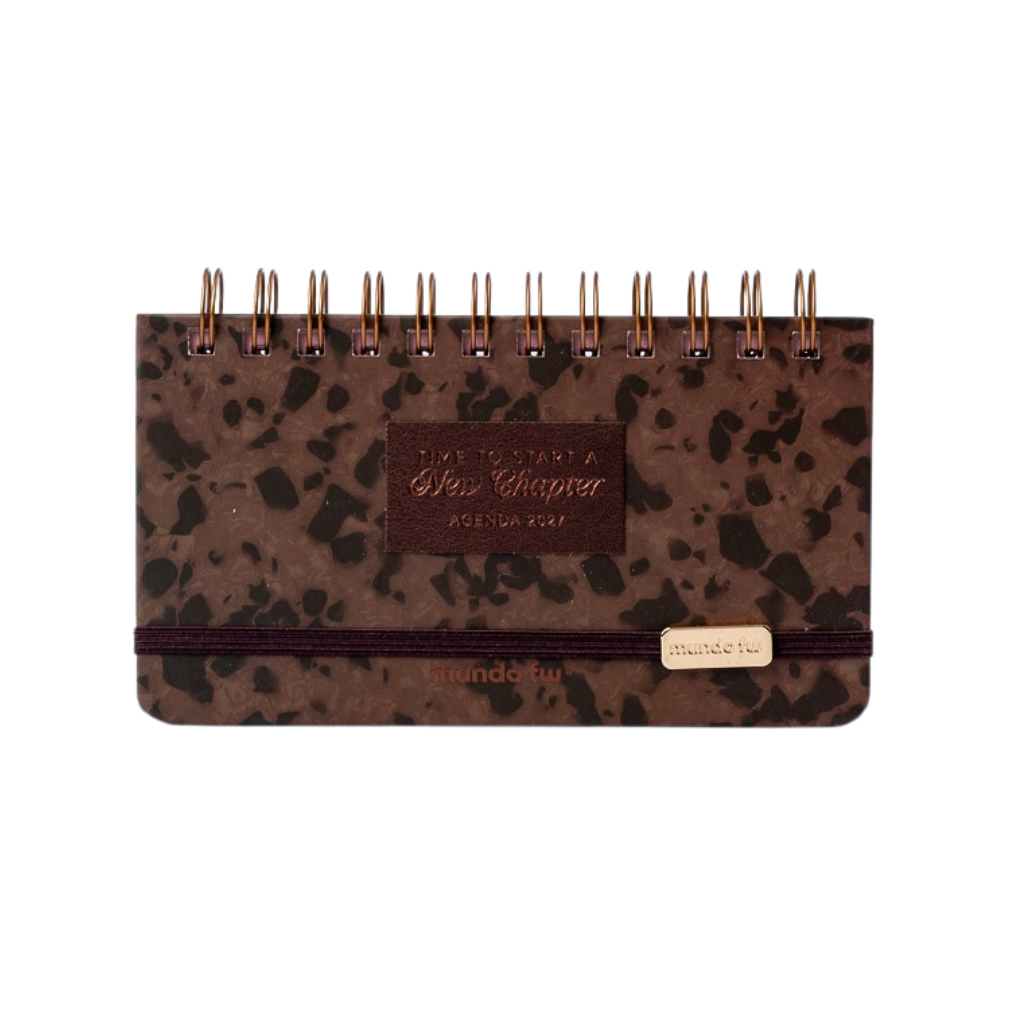 AGENDA FW 2027 BOHO POCKET ESPIRALADA 17X9CM SEMANA A LA VISTA 203777 M2