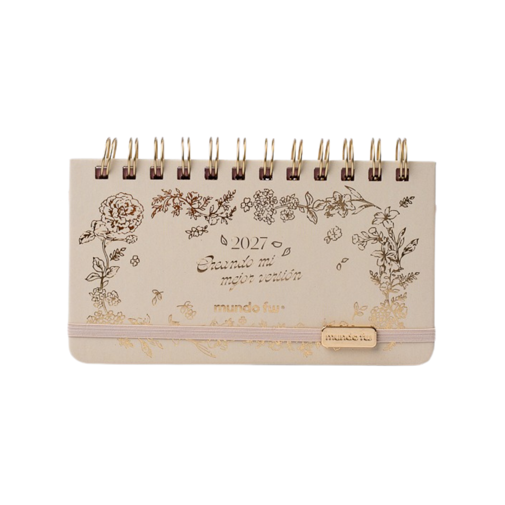 AGENDA FW 2027 BOHO POCKET ESPIRALADA 17X9CM SEMANA A LA VISTA 203777 M3