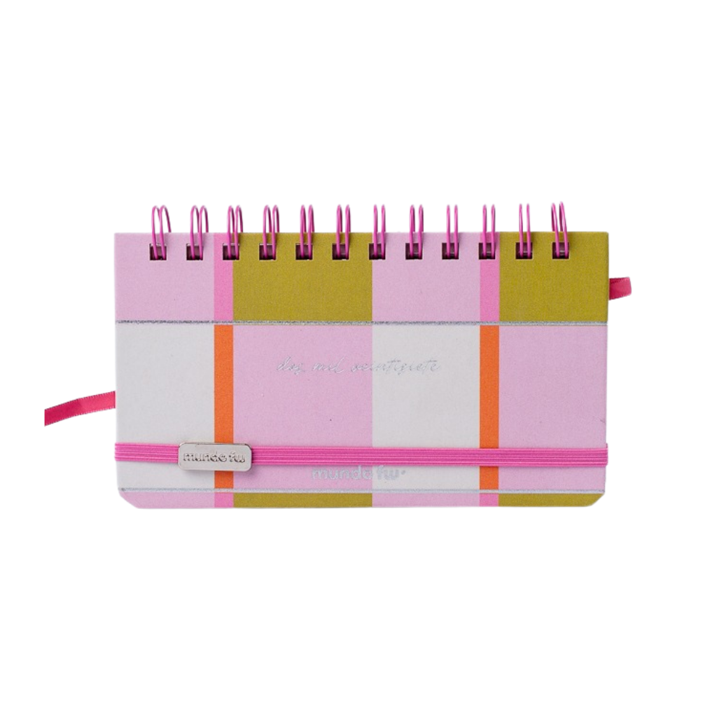 AGENDA FW 2027 SIMPLY AWESOME POCKET ESPIRALADA 17X9CM SEMANA A LA VISTA 203775 M1