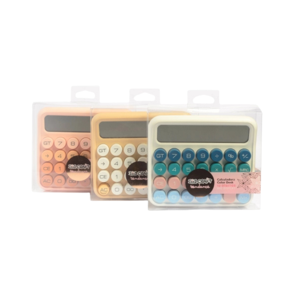 IBICRAFT CALCULADORA PREMIUM ESCRITORIO 12DIG 073135