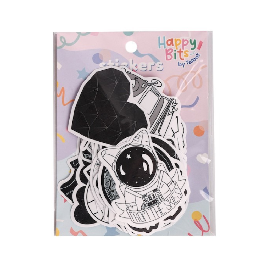 STICKER TALBOT M1 HAPPY BITS PLANCHA 11.5 X 11CM COD :8291