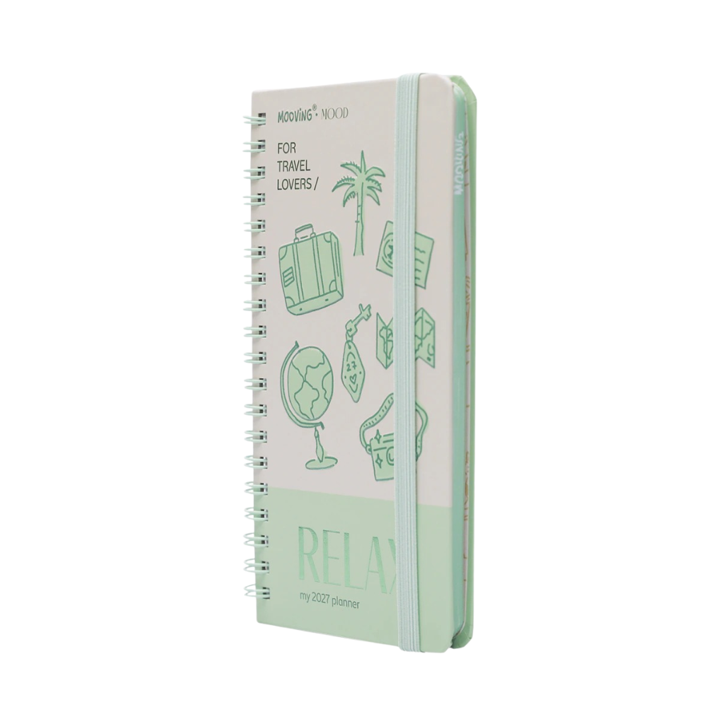 AGENDA MOOVING 2027 MOOD POCKET ESPIRALADA 17X9CM SEMANA A LA VISTA 1409108 M1