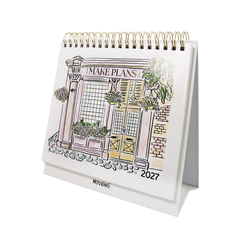 CALENDARIO DE ESCRITORIO MOOVING 2027 TRAVEL 16.5X16CM 1421105
