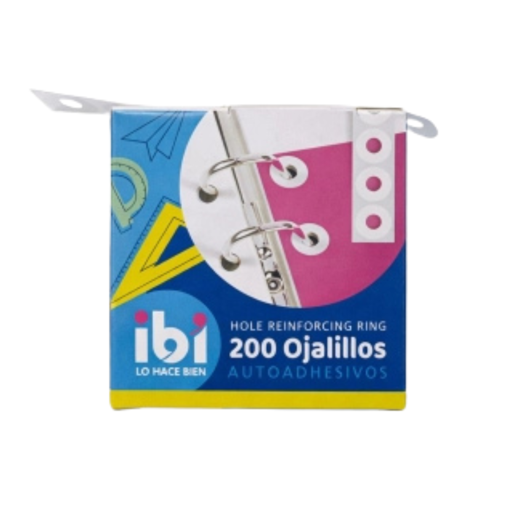 OJALILLOS CAJA X 200 PCS IBI 140020