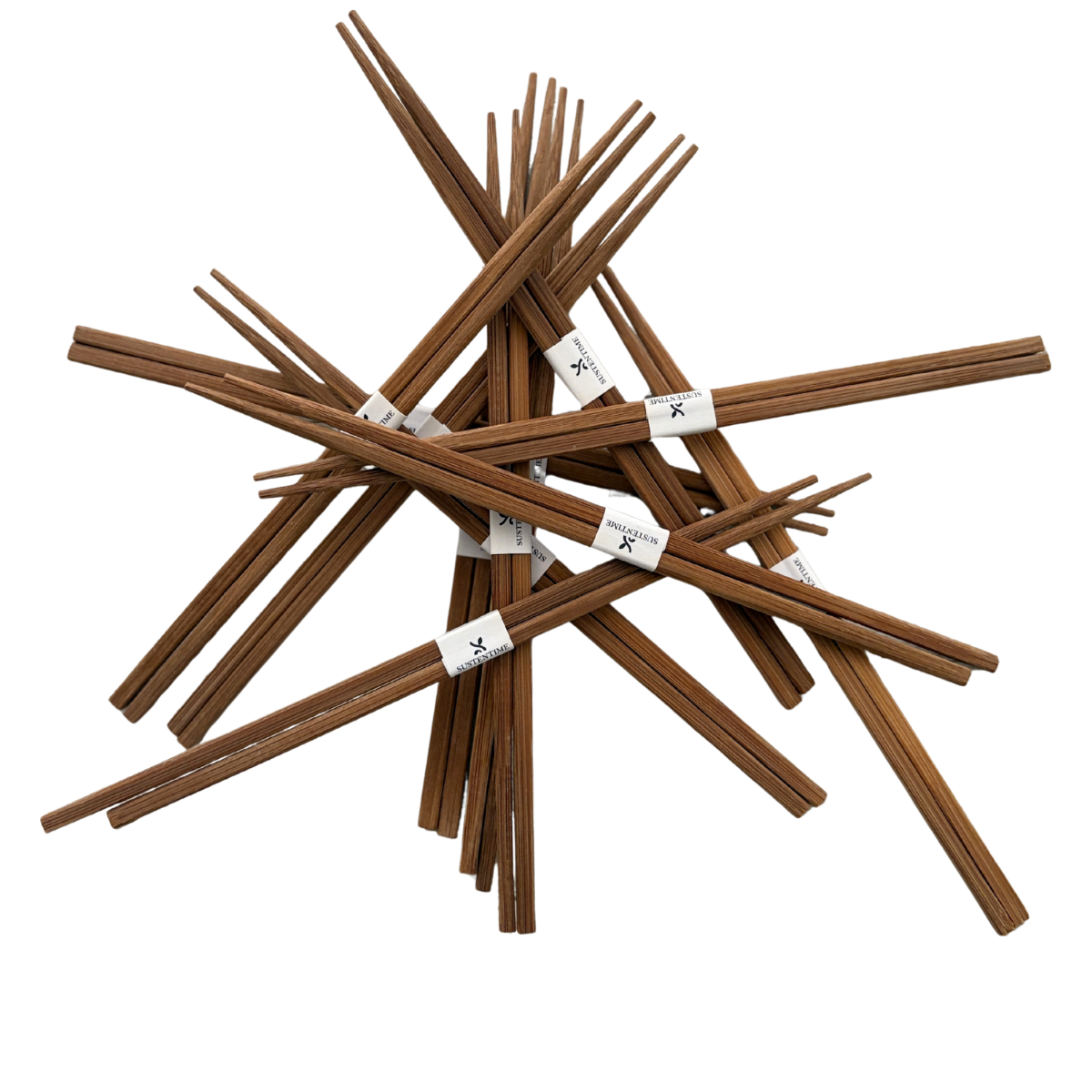 Palillos de Sushi bambú natural 24 cm