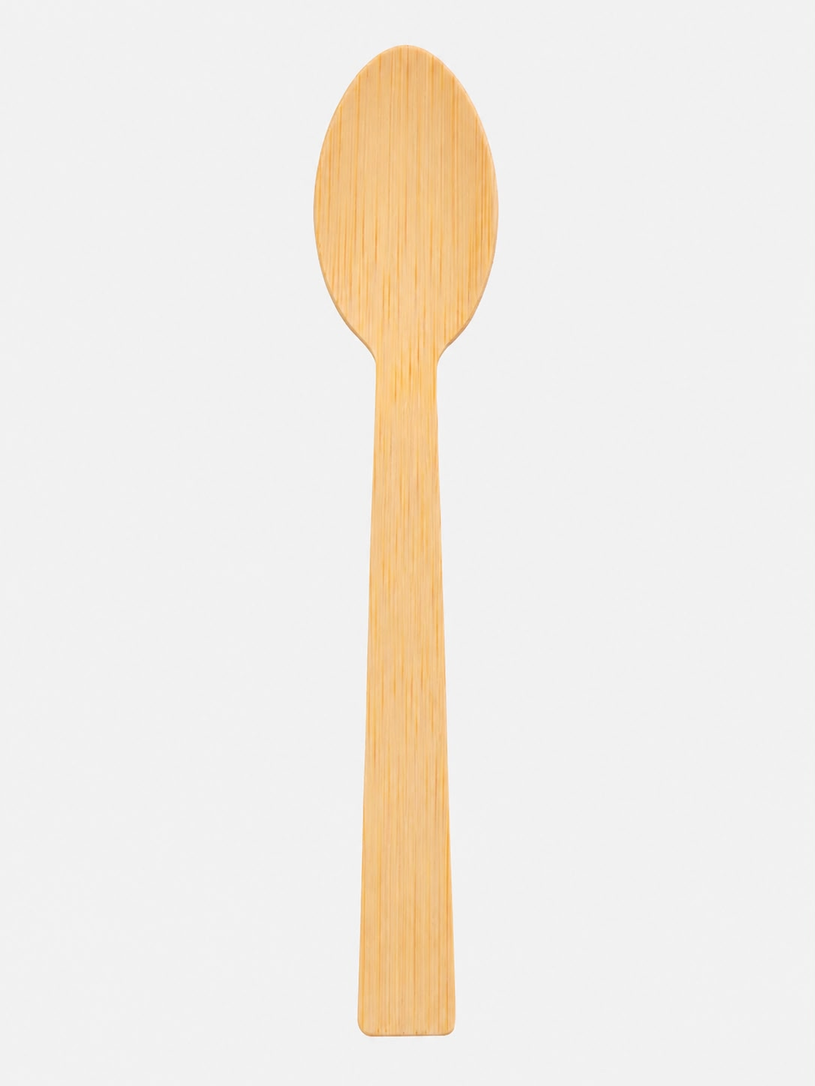 Cuchara bambu natural 17 cm