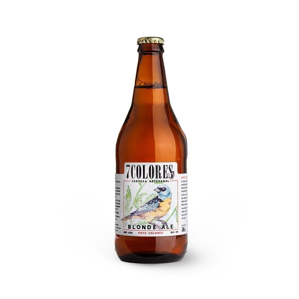Blonde Ale - 7 Colores - Cerveza Artesanal - 500 ml.