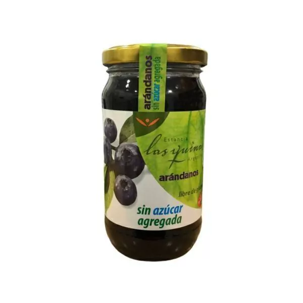 Mermelada de Arandanos Sin Azúcar Agregada - Las Quinas - 420 gr.