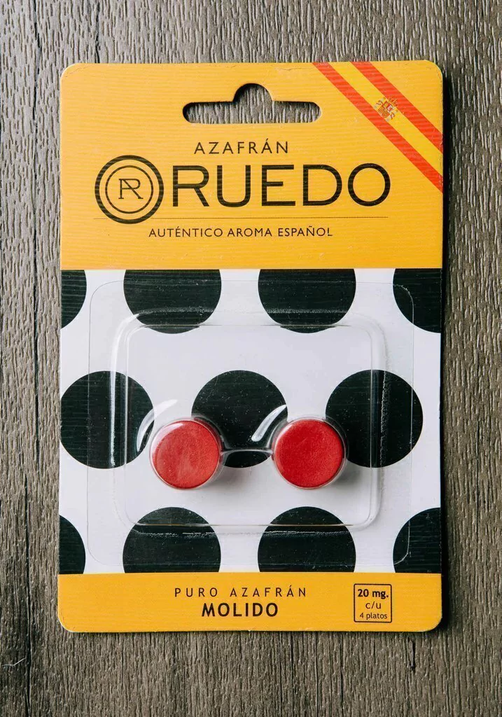 Azafrán Molido - Ruedo - Blister por 2 Cápsulas (20 mg)