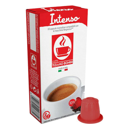 Cápsulas De Café - Bonini Intenso- 10 unidades.