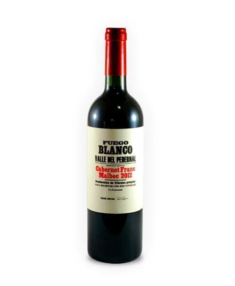 Blend Cabernet Franc Malbec - Bodega Fuego Blanco - 750 ml.
