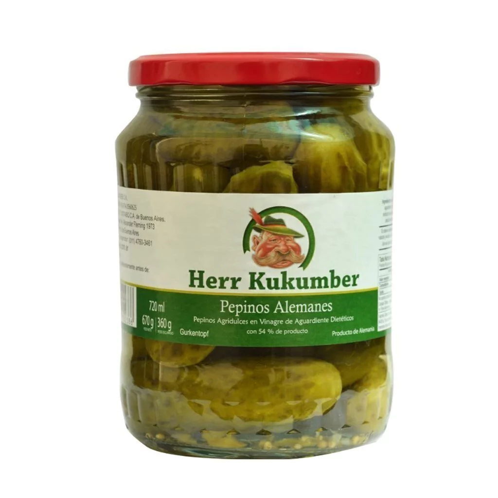 Pepinos Alemanes - Herr Kukumber - 370 Gr.