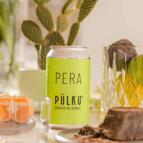 Sidra de Pera (Lata) - Pülku - 354 ml.