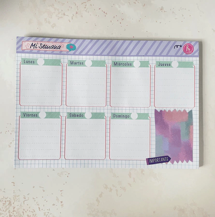 Planner A4 Purple