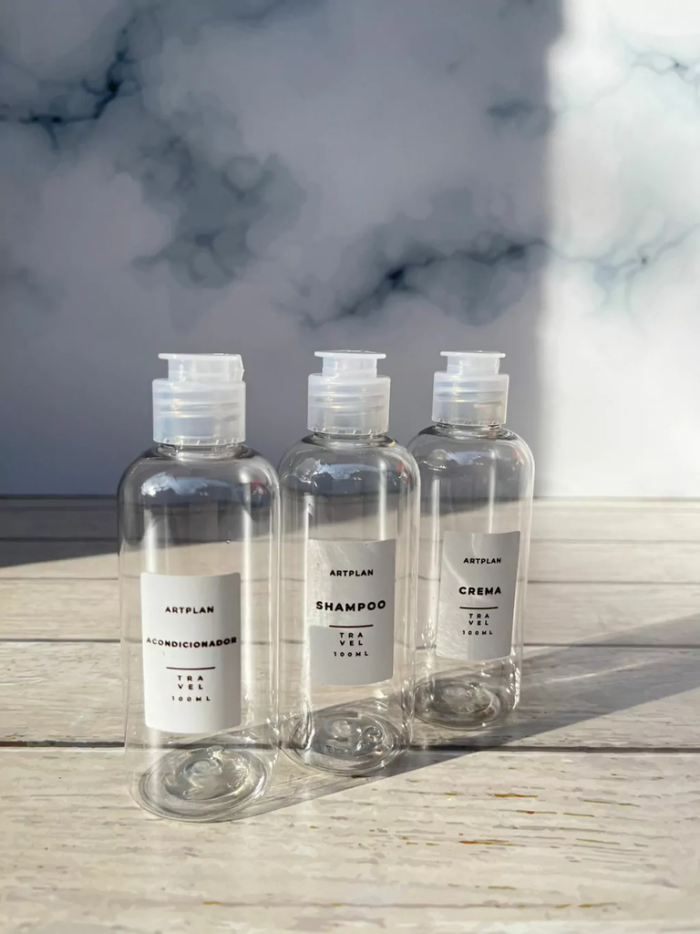 Botellas 100 ml Para Viaje