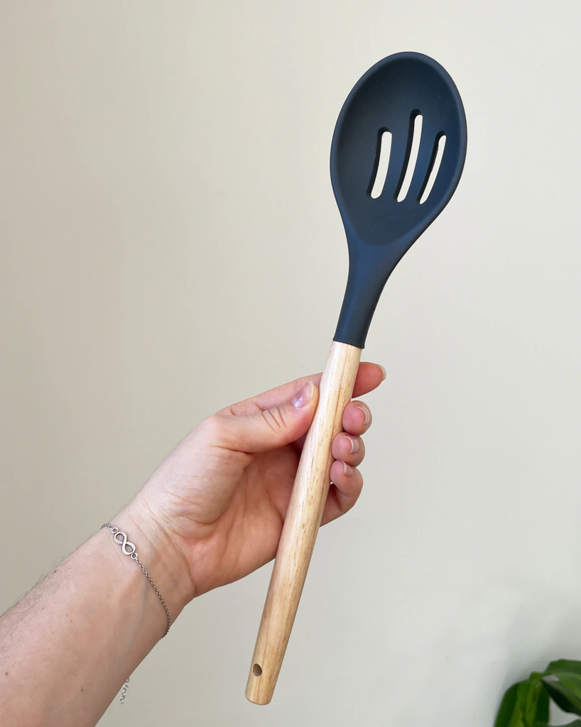 Set x 11 Utensilios de Cocina Gris Oscuro