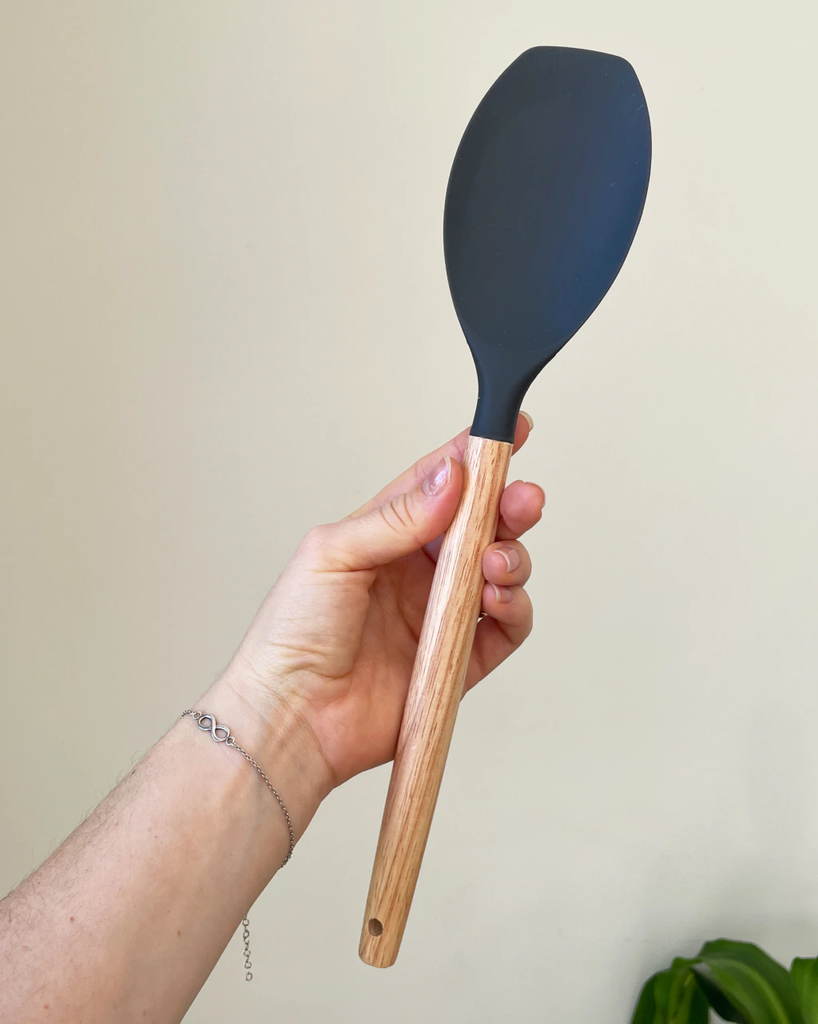 Set x 11 Utensilios de Cocina Gris Oscuro