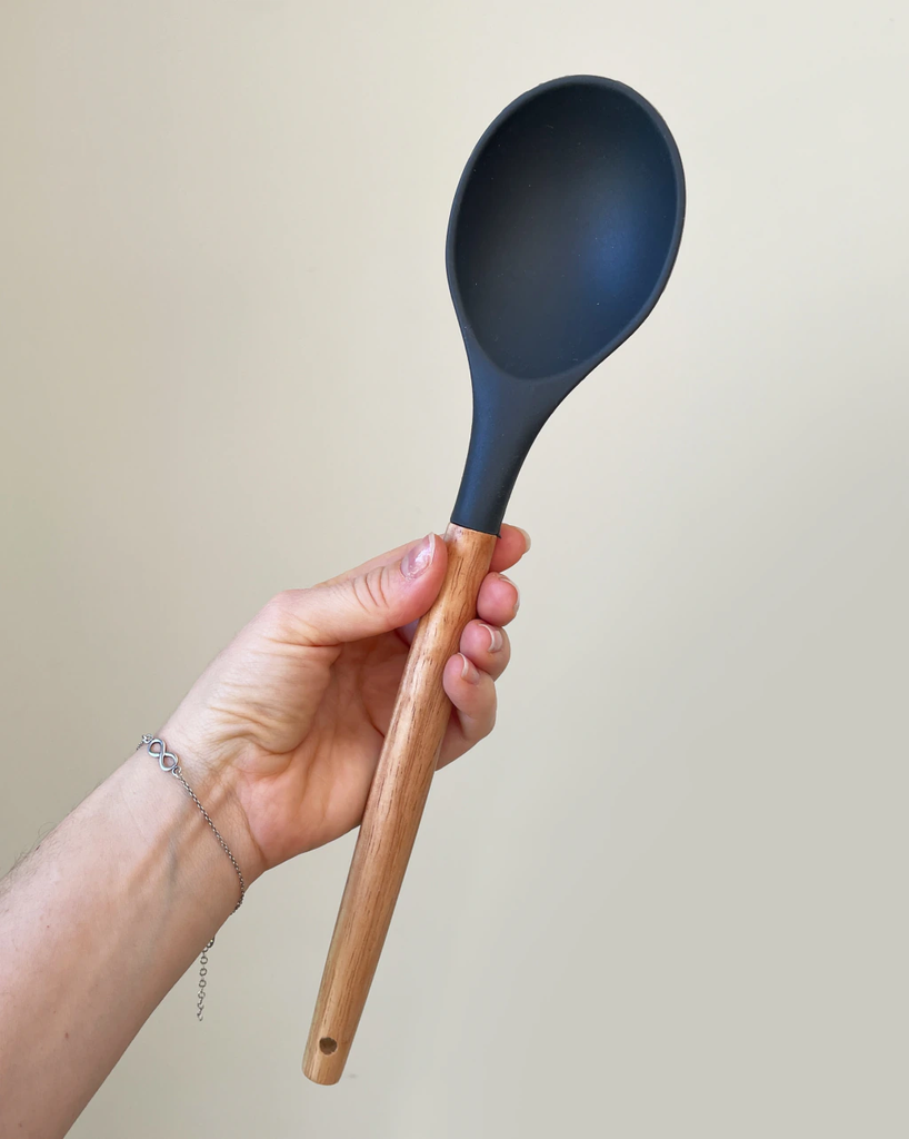 Set x 11 Utensilios de Cocina Gris Oscuro