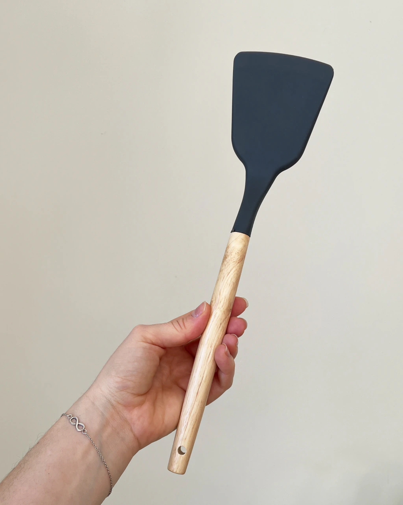 Set x 11 Utensilios de Cocina Gris Oscuro