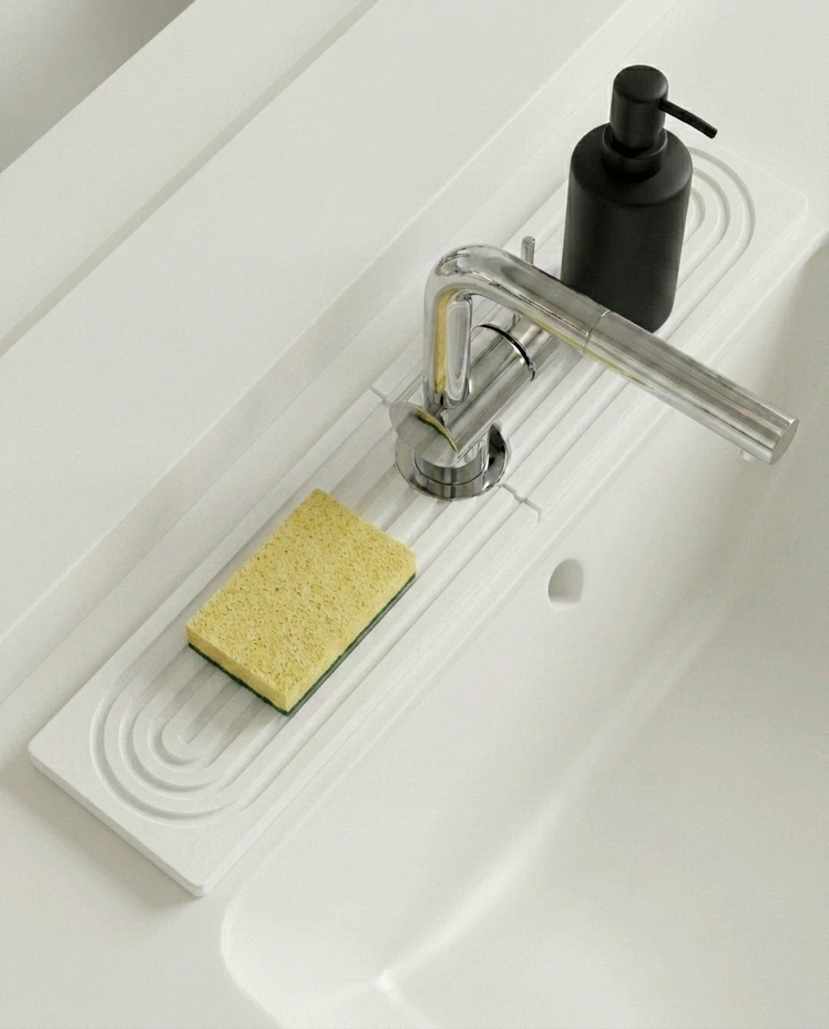 Bandeja Absorbente para Monocomando Blanca