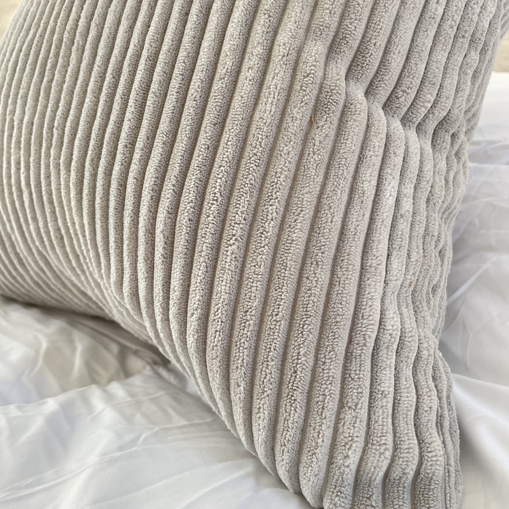 Funda de almohadón Roma Gris Perla 45x45