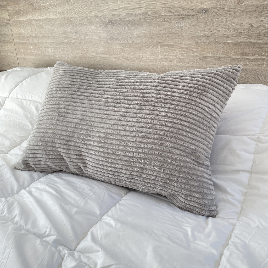 Funda de almohadón Roma Gris Perla 40x60