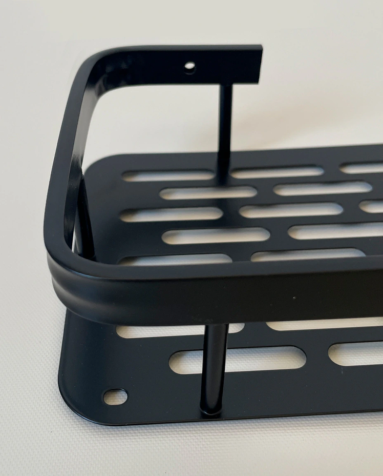 Set x 2 Estante Bolonia Recto Negro