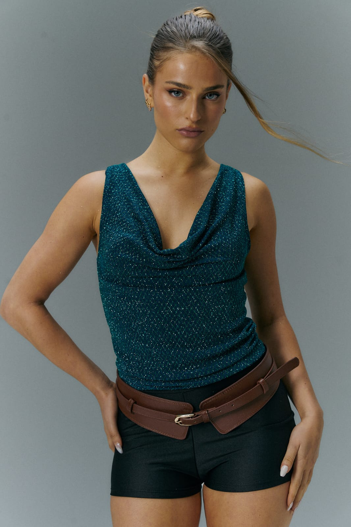 Musculosa BUCHE lurex rombo