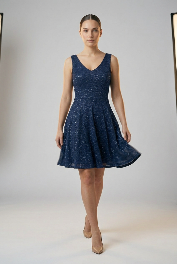 Vestido ZARINA rombo