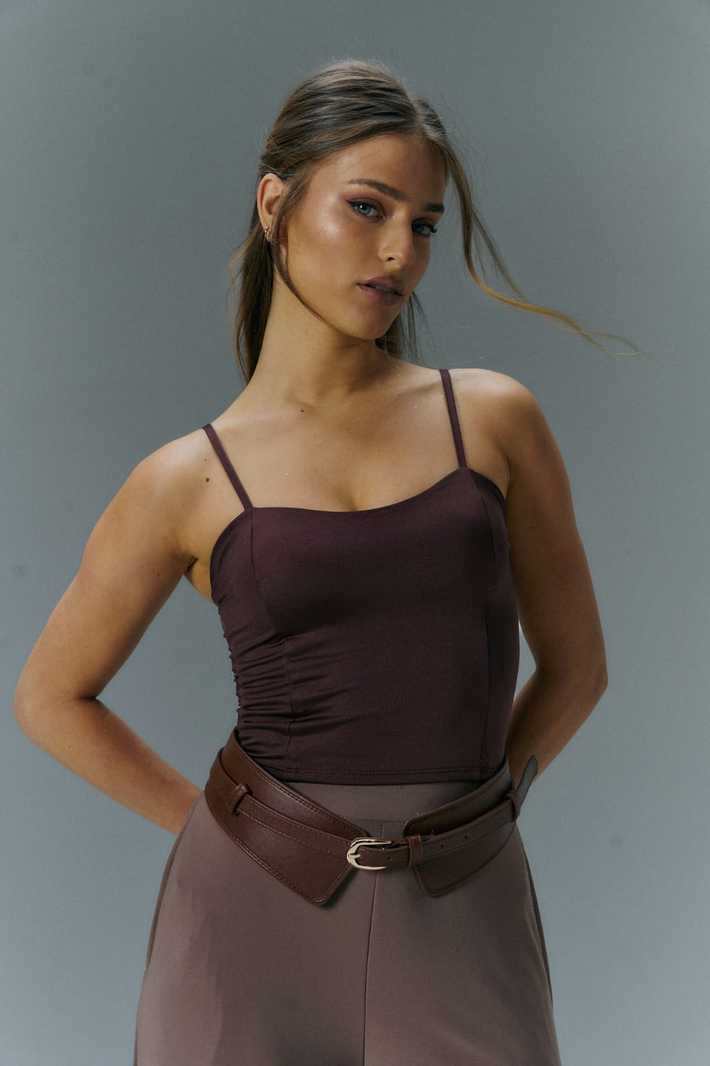 Top CORAZÓN tricot