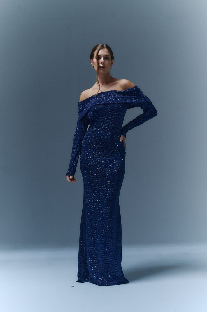 Vestido DENIS (lurex rombo)