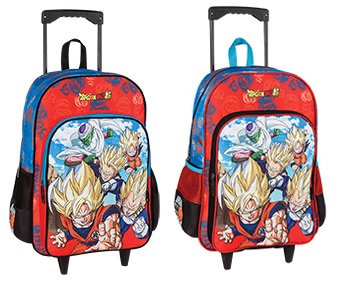 Mochila Dragon Ball C/ Carro 18" 02104340