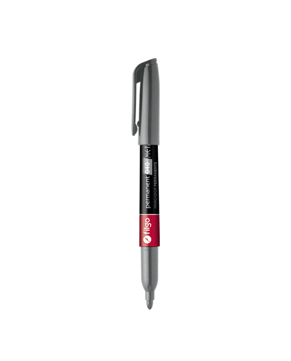 Marcador Filgo Marker 40 Metalizado Plata