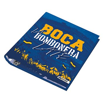 Carpeta Boca 3 X 40 Cartone Original