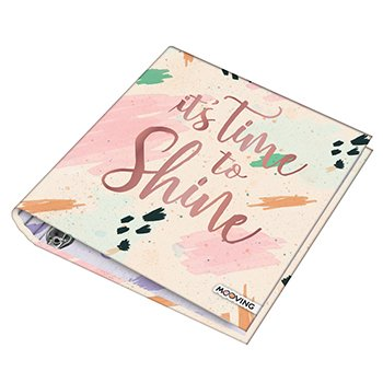 Carpeta Golden Rose 3 X 40  escolar Cartone Original