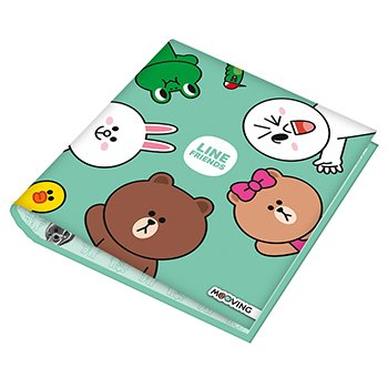 Carpeta Line Friends 3 X 40 escolar Cartone Original