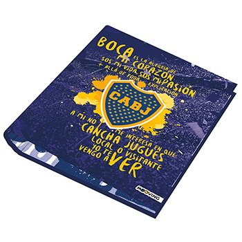 Carpeta Boca A4 Cartone 2 X 40 Original
