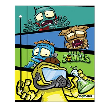 Carpeta Zombie Infection Nº3 Cartone