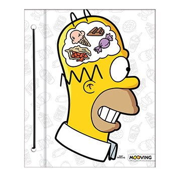 Carpeta Simpson Nº3 2 Tapas